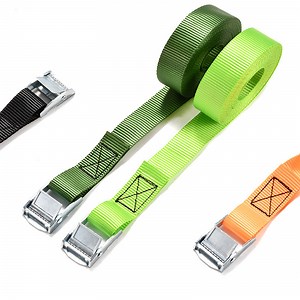 [Hot Item] High Quality Lockable Cam Buckle Lashing Cargo Belt for Cargo Transportation