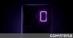 Realme's new GT Neo5 teaser shows purple LED light on the back
