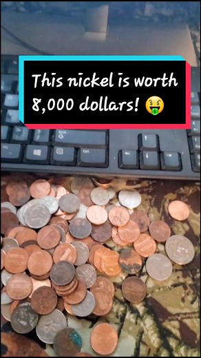 This 1971 proof nickel is worth 8,000 dollar! #foryou #nickel #coins #money