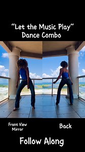 "Let the Music Play" Dance Combo Follow Along Tutorial #howto #dancetutorial #80sdance #tutorial #letsdancetogether | Salty Dancer