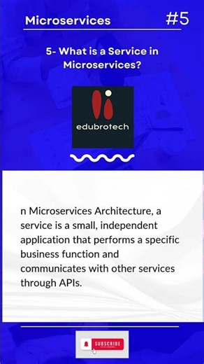 Microservices Explained: What is a Service? ⚡ #Microservices #Shorts