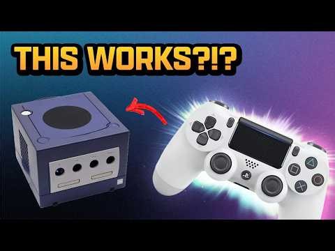 How I modded my GameCube to work with Playstation & Xbox controllers