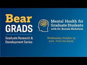 Mental Health for Graduate Students