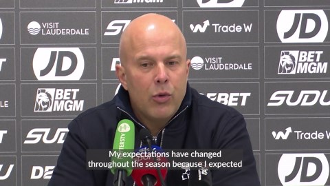 Frustrated Arne Slot rues ‘same old story’ as Liverpool succumb to fresh setback