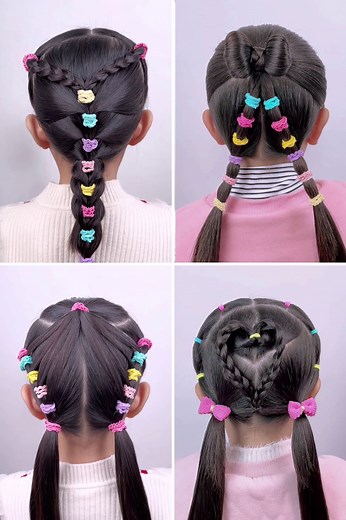 Stunning Back to School Hairstyles for Medium Hair! 📚 Trendy Looks for Every School Girl 💁‍♀️ #BacktoSchoolHairstyles | Parenting