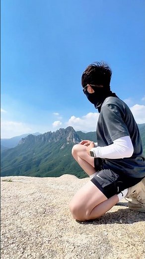 무더위에도 시원한 바람과 풍광이 펼쳐지는 금강산 1만 2천 봉우리 중 하나!