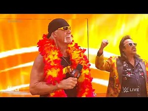 WWE RAW HULK HOGAN ENTRANCE 01/23/23