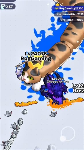 Snake Clash VIP Gameplay 23 #games #viralshorts #viralgaming