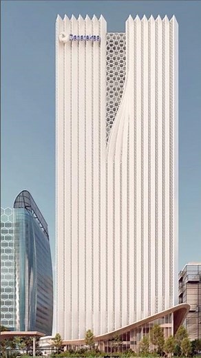 Arsitektur Menara Danareksa - Jakarta. By Alien DC