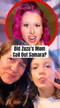 Did Zuza's Mom Call Out Samara? #shorts #Zuza #glowhouse