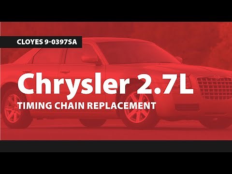Chrysler 2.7L Timing Chain Replacement, Cloyes 9-0397SA