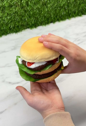 Create Your Own Hamburger with SLIME Cooking Kit