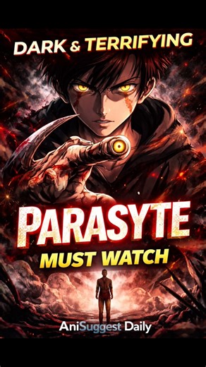 “Parasyte – A Dark & Mind-Blowing Anime | Must Watch 🔥”#anime #animereels #animeedit