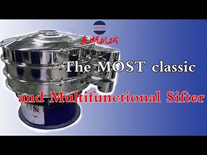 Rotary vibrating screen 3D show