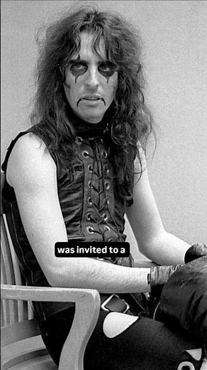 The WILD Story of Alice Cooper and a King #shorts #shortsvideo #facts #music #musicvideo #rock