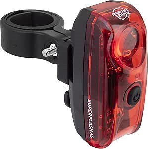 Planet Bike Superflash 65 Bike Tail Light,Red/black