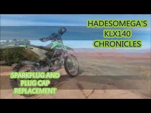 KLX140 Spark Plug and Plug Cap Replacement