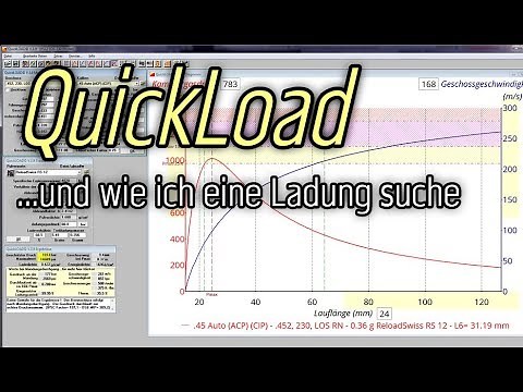 Reloading with Quickload and how i look for a Load