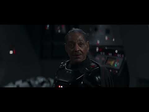 Moff Gideon captured / Bo-Katan pretending to throne and Sabre - The Mandalorian Season Two (2020)