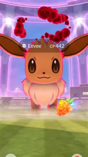 EVOLUSI DYNAMAX EEVEE ✨🥳 #pokémongo #eevee #pokemonmegaevolutions ##pokémonevolutions