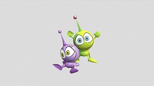 Boy and Girl Aliens by: Vegan Pete - Download Free 3D model by pawinc (@demarerik)
