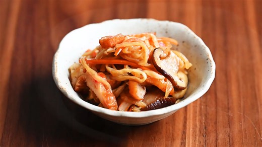 How to make simmered kiriboshi daikon