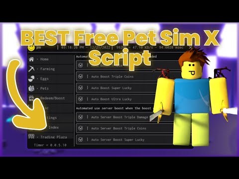 [ARCEUS X, HYDROGEN, FLUXUS] Free BEST Pet Sim X Script for Mobile & PC 2022 (Working & Updated)