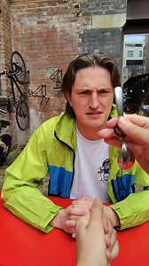 Skilled demonstration of a ring trick