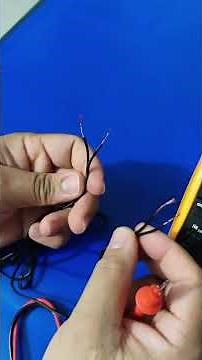 Easy: Use your multimeter to find out if a device's cable is good