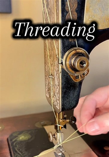 How to Thread a Vintage Sewing Machine