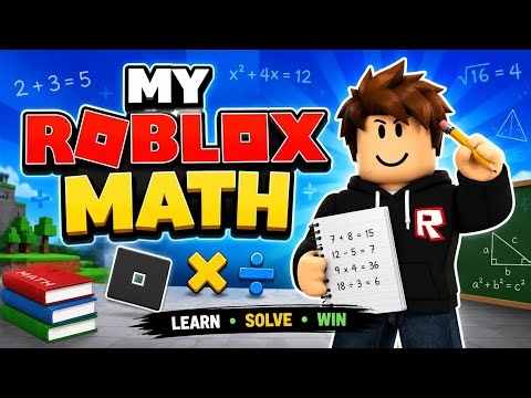 🎮🧮 My Roblox Math Challenge! Can You Solve Them All? 😱 | Roblox Gameplay