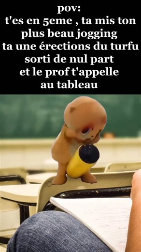 La réplique on Instagram: "Du vécu ☝️☝️ #collège #france🇫🇷 #ado"