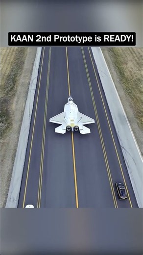 Turkey's KAAN Fighter Jet Prototype P1 Passes Powered Taxi Test