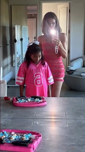 Khloe Kardashian & True Thompson Get Ready for Kylie Jenner’s Pre-Birthday PINK Princess Kitty Party