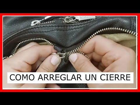 📌 Como ARREGLAR un CIERRE de mochila se salio 📌 Como REPARAR una CREMALLERA rota 📌 Cierre Se abrió