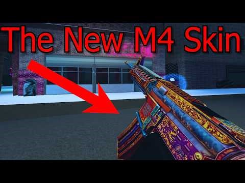 I Tried The New M4 Skin In Criminality