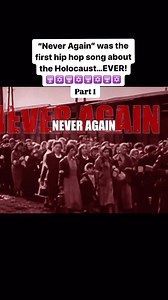 Today is Yom Hashoah (Holocaust Remembrance Day) Never Again by @remedywu . This was the first song about the Holocaust that sold over 1 million copies on a Wu Tang album in 1998. At the time , it was unheard of to elevate Jewish voices to such a reach about the story of our ancestors and family who were murdered 50 years earlier. I am proud to be a Jew that has a part in the history of our testimony . Never Again was then…and Never Again is Now. | Rami Even-Esh
