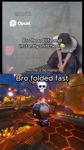 He chose snitching over life that fast 😭 #meme