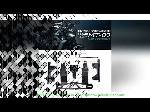 fit MT-09 Tail Tidy For YAMAHA MT-09/SP MT09 2024 2025 Tail Tidy License Plate Holder MT09 2024 acce