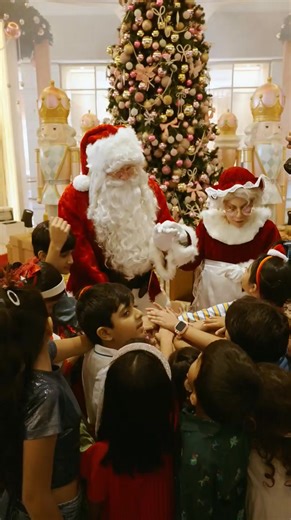 Jio World Plaza sparkled with Christmas magic as Mr. & Mrs. Santa Claus 🎅🧑‍🎄 lit up the holiday spirit, turning the Plaza into a true festive wonderland! With a joyful Christmas parade and little ones bursting with excitement, the season of cheer has officially begun. Come unwrap the magic of Christmas at Jio World Plaza—All of Christmas, For Everyone 🎄🎁✨ #JioWorldPlaza #PlazaGetsFestive #ChristmasAtThePlaza | Reliance Industries Limited