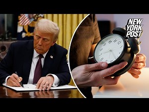 Here's why Trump wants to get rid of Daylight Saving Time