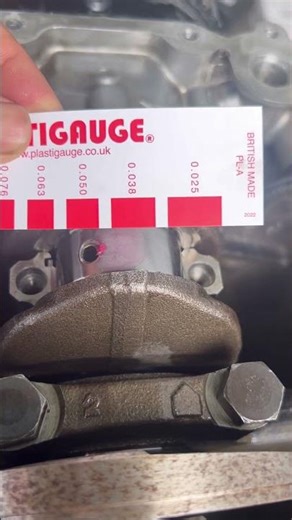 How to use plastigauge #shortvideo #automobile #carparts