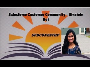 Salesforce Customer Community - Einstein Bot