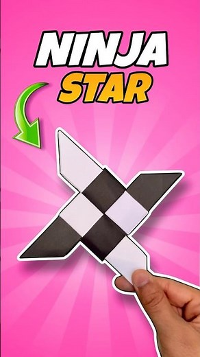 How to Make This Special Paper Ninja Star