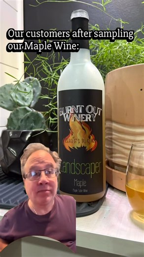 Burnt Out Winery on Instagram: "Haven’t tried our maple wine yet? Bestie… what are you waiting for 🍁🍷"