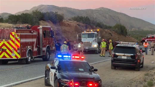 SigAlert issued on SR-78 after a head-on crash leaves two dead