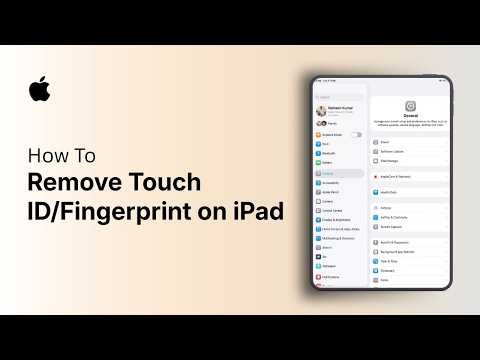 How to Remove Touch ID/Fingerprint on iPad