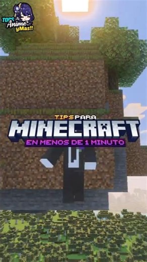 Tips for Minecraft in less than 1 minute | #Minecraft #Tips #MinecraftBedrock #MinecraftJava #Shorts