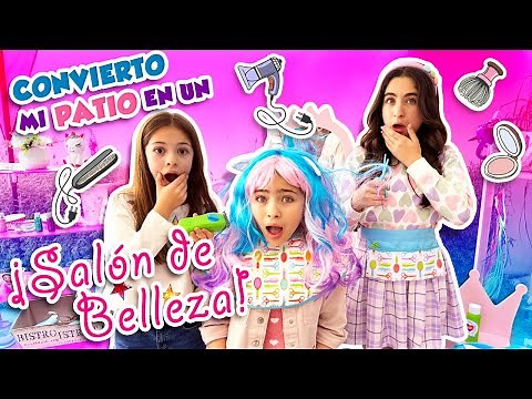 CONVIERTO MI PATIO EN UN SALON DE BELLEZA 💅🏻💄