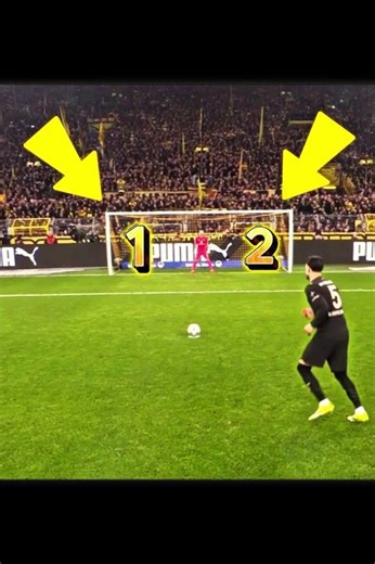 1o2? PENALTY🎯 #football #footballshorts